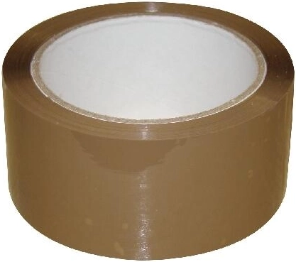 Pakirni trak 48 mm × 66 m rjav