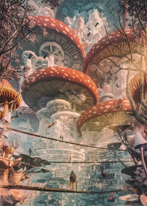 Sestavljanka Future Cities: Gobje kraljestvo 1000 koščkov