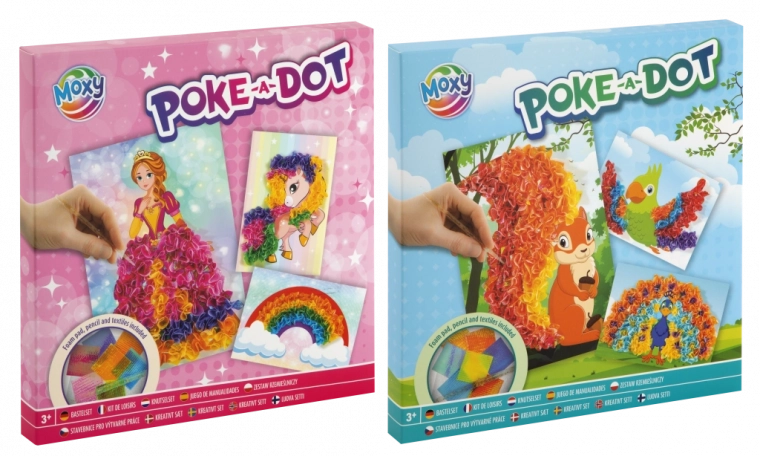 Tekstilno barvanje – slike za otroke