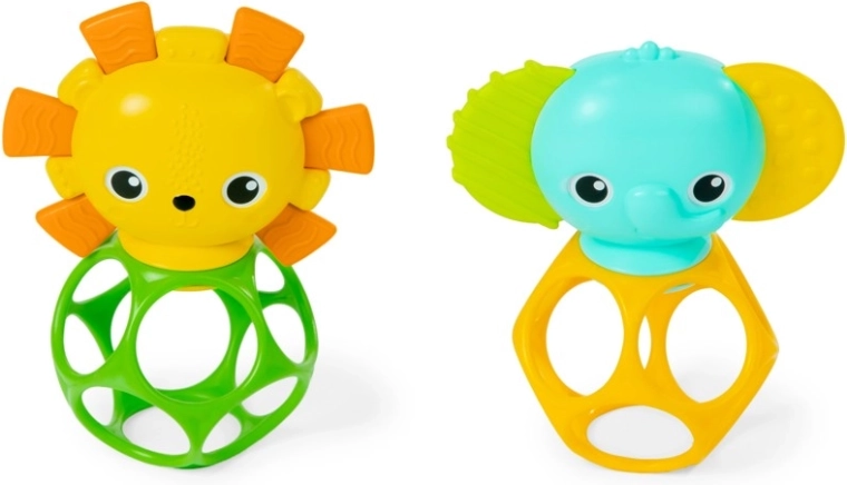 Oball grizala Soother Pals, set 2 kos, od 3 mesecev