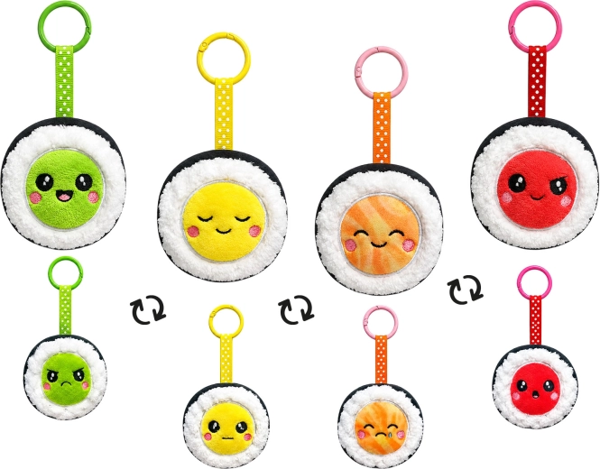 A kawaii pendant that will decorate keys and a backpack