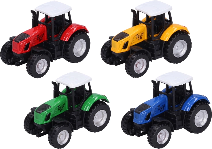 Pull-Back Tractor 7.8 cm - 1 piece