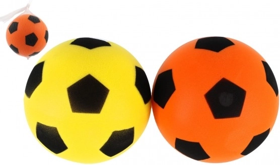 Pena žoga za nogomet 18 cm v mrežici