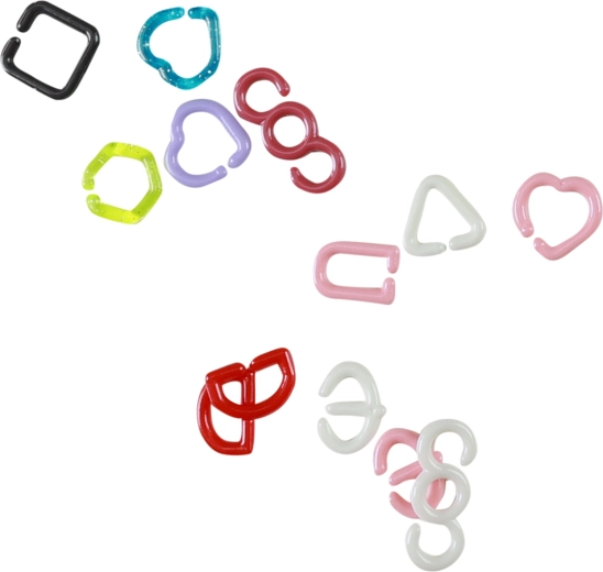 Colorful mix of shapes for creating and sorting