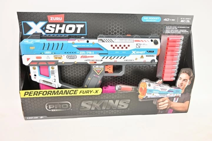 Zuru X-shot Skins Fury X za izstreljevanje kratkih puščic