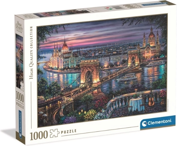 Clementoni sestavljanka High Quality Luči Donave 1000 kosov