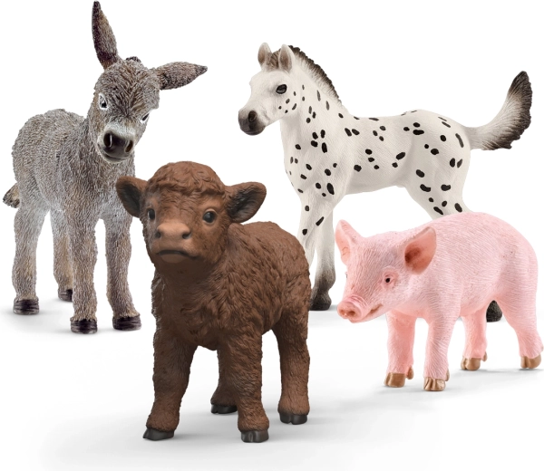 Schleich Farm World mladiči na kmetiji – komplet figuric