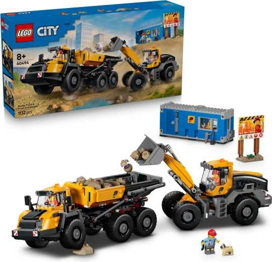 LEGO City Tovornjak prekucnik in čelni nakladalnik