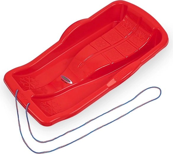 Otroške sani Snow Play Karol 80 cm – Rdeča