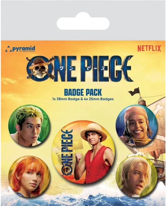 Set značk One Piece