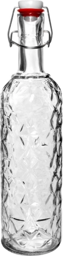 Kakovostno debelo steklo z dekorativnim reliefom