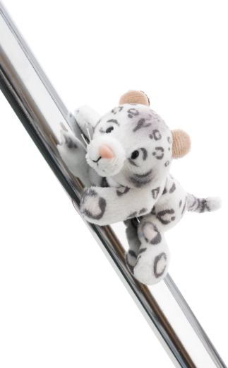 Magnetna plišasta mačka snežni leopard NICI GREEN Eleni Snowbell 12 cm