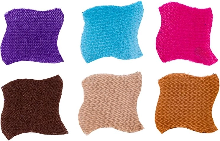 Color variations of materials for an original look
