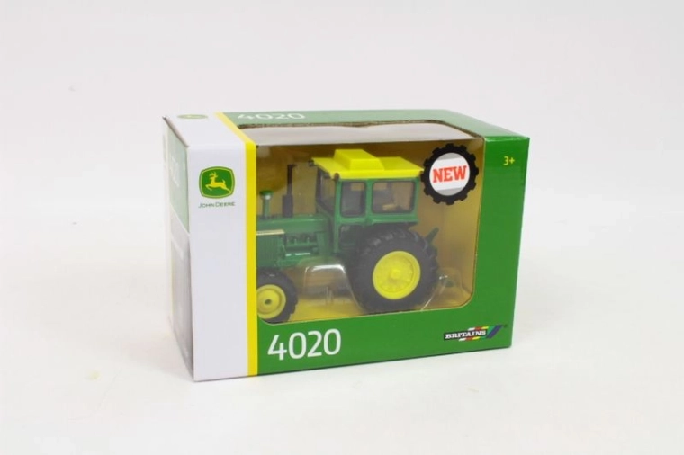 TOMY John Deere 4020 tractor with cab (1:32)