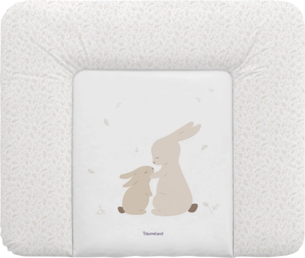 Träumeland previjalna podloga Hophop Bunny beige 75 × 85 cm
