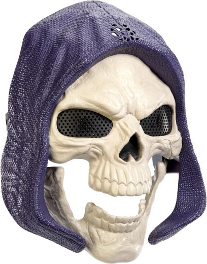 Ikoničen videz Skeletorja s kapuco