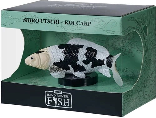 Mojo figurica krap koi shiro utsuri v škatlici – 1 kos