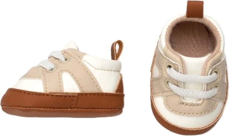 Guca beige-brown sneakers for dolls