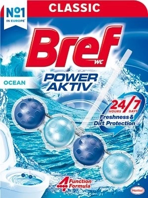 Bref Power Aktiv WC obešanka Ocean 50 g