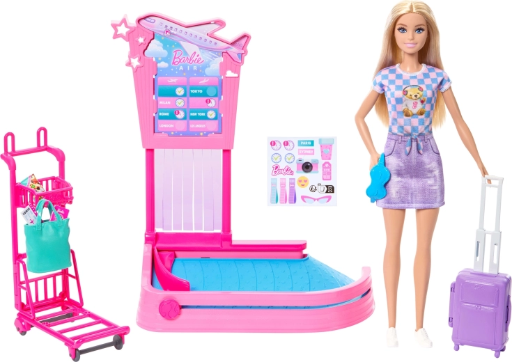 Lutka Barbie »Malibu« pripravljena na pot