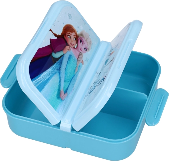 Three separate compartments for an organized snack