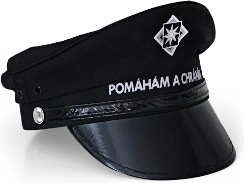 Otroška policijska čepica z napisom