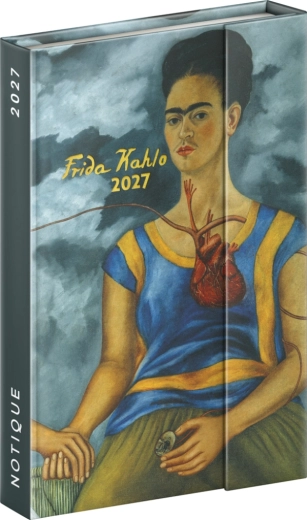 Notique magnetni tedenski planer Frida Kahlo 2027, 11 × 16 cm