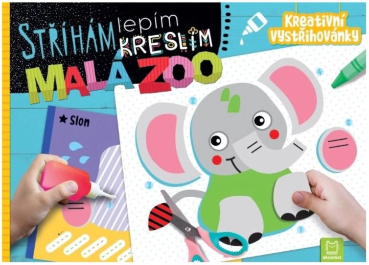 I Cut, I Glue, I Draw – Little Zoo Creative Cut-Outs