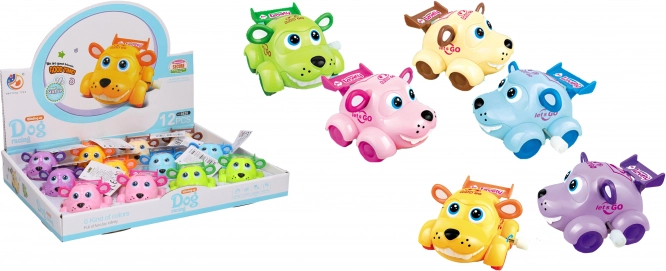Plastičen igrači kuža 8 cm