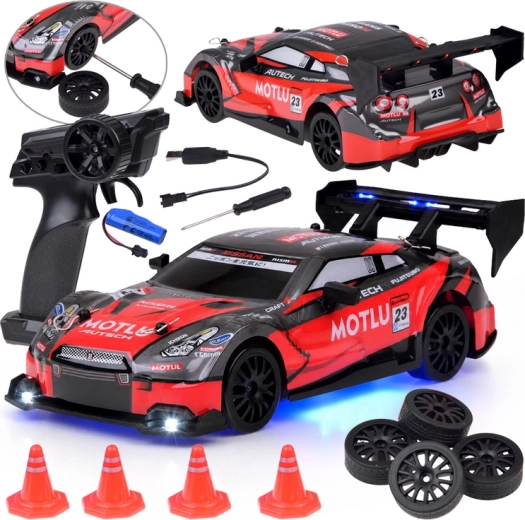 Daljinsko vodeni športni avto 4x4 z driftom 1:24