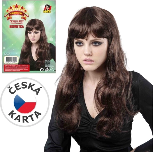Rjava otroška lasulja Wig