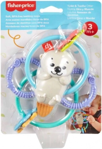Otterka z obročki Fisher-Price