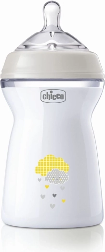 Chicco Natural Feeling antikolik steklenička za dojenčke 330 ml 6m+ nevtralna