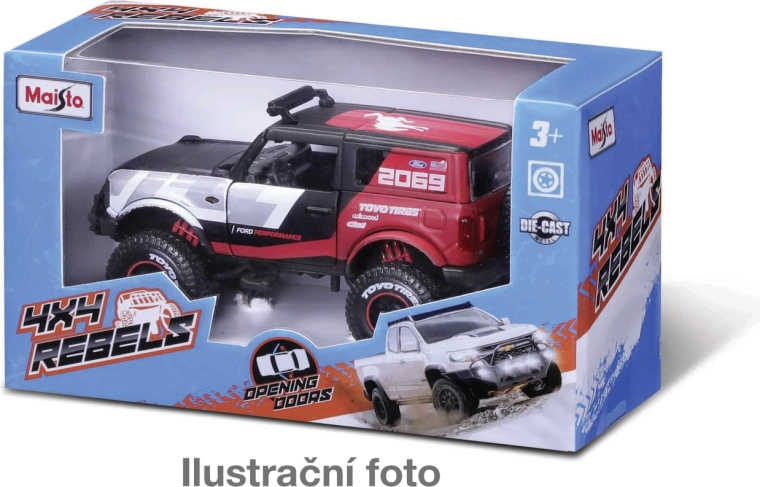 Maisto 4x4 Rebels terenski model avtomobila