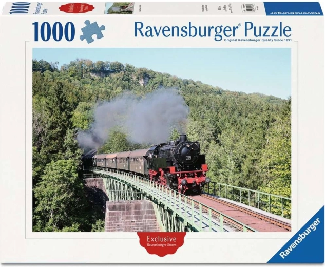 Ravensburger sestavljanka zgodovinska železnica Sauschwänzlebahn 1000 koščkov
