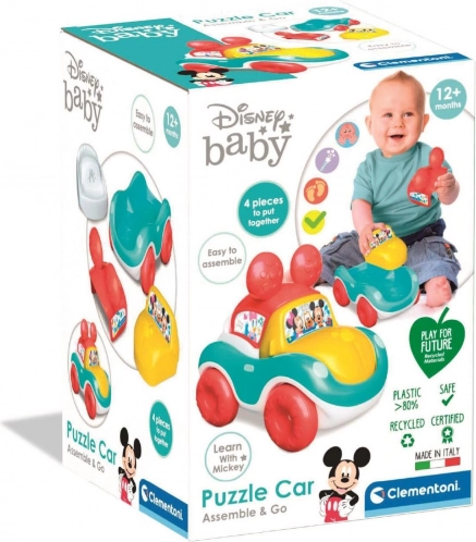 Clementoni Disney Baby zložljivi avtomobilček