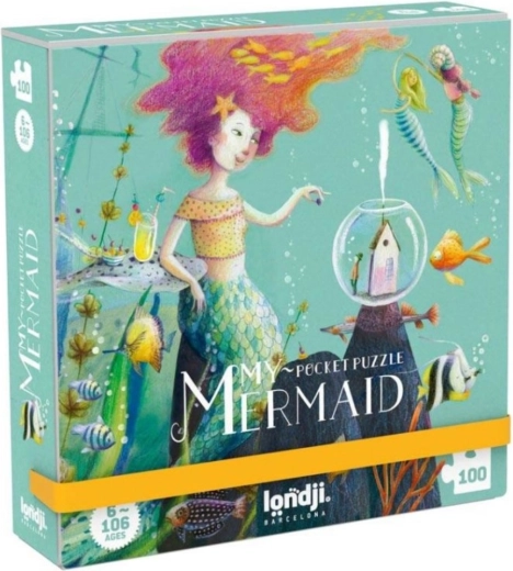 Puzzle Podvodno kraljestvo, 100 delov, Londji