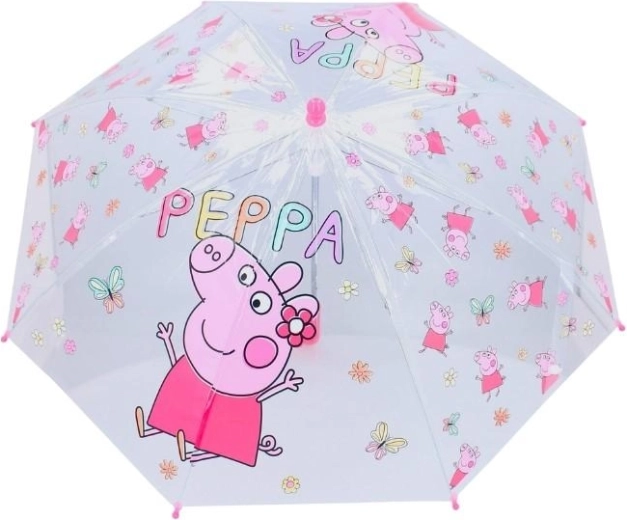 Otroški prozoren dežnik Peppa Pig - 1 kos