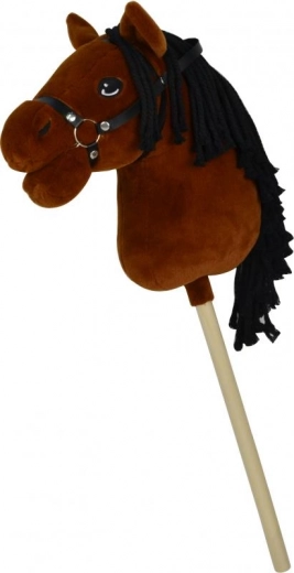 Steppos hobi konjiček Monty rjav 70 cm