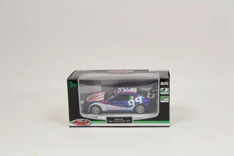 Model avtomobila Maserati GranTurismo MC GT4 1:43 modro-bel