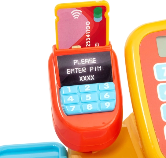 Delujoč skener in čitalnik kartic