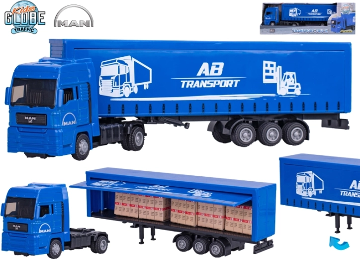 Kids Globe Traffic tovornjak MAN 30 cm s prostim tekom