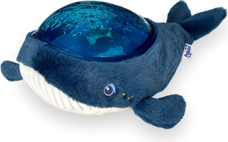 Pabobo Aqua Dream plišasta kit – nočni projektor z melodijami