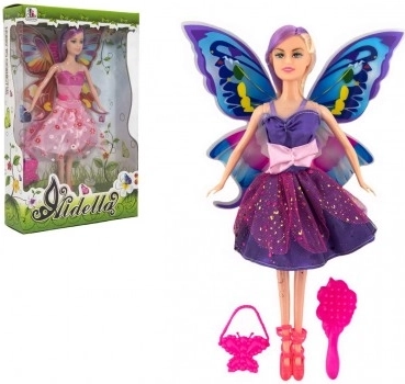 Vila punčka s krili in dodatki