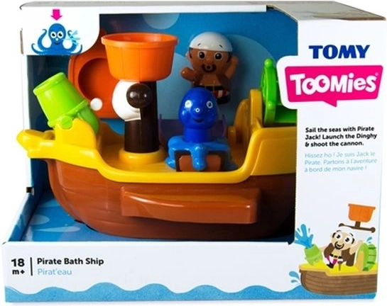TOMY Toomies piratska ladjica za v kopel