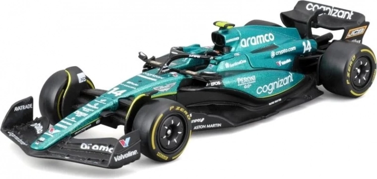 Kovinski model Aston Martin AMR23 2023 Fernando Alonso