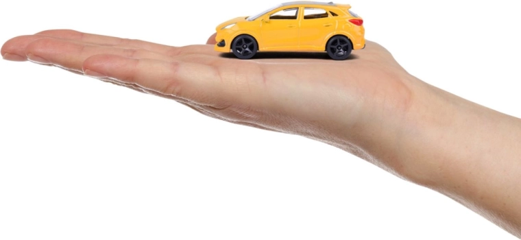 Metal model in a compact size