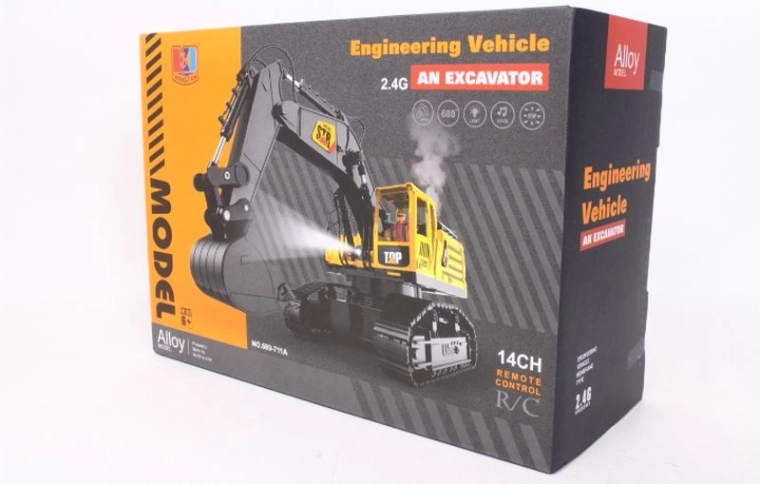 RC Excavator and Loader 689-711A / 689-811A