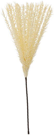Dekorativna trava 85 cm bela (12 kosov)