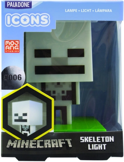 Svetilka MINECRAFT – ikonična lučka Skeleton